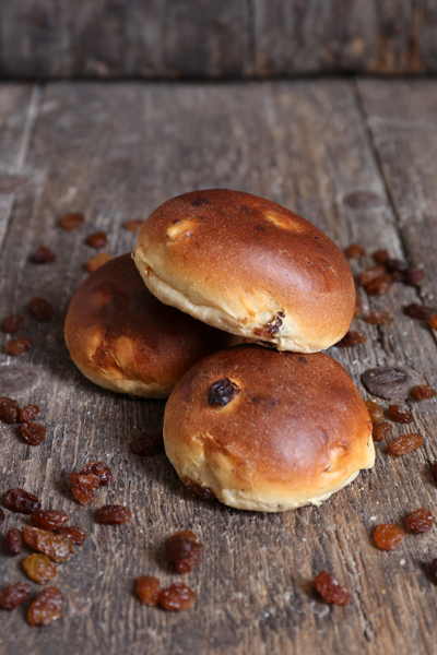 Afbeelding van Mini Rozijnenbroodjes (10 stuks)