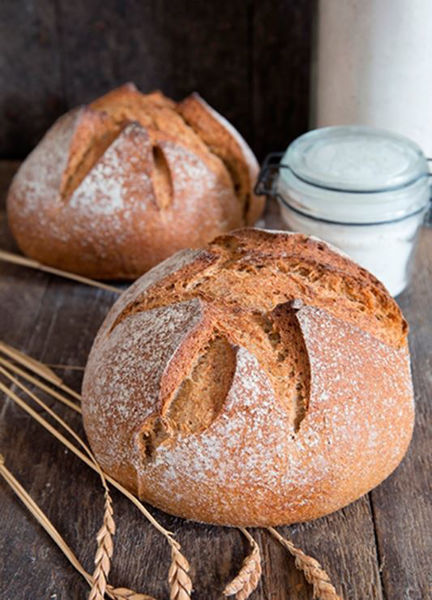 Afbeelding van Bruin Desem Rustiek Speltbrood