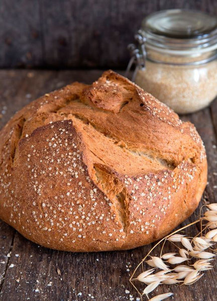 Afbeelding van Bruin Desem Spelt Quinoa Haverbrood