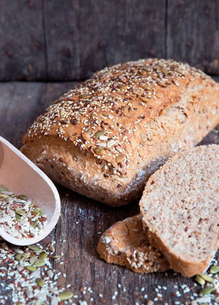 Afbeelding van Bruin Desem Speltbrood met Zaden