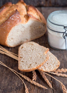 Toon details van Bake Off  Wit Desem Rustiek Speltbrood Afbeeldingen van Bake Off  Wit Desem Rustiek Speltbrood