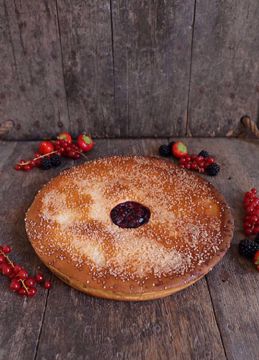 Toon details van Vegan (lactose vrije) Bosvruchtenvlaai (30cm) Afbeeldingen van Vegan (lactose vrije) Bosvruchtenvlaai (30cm)