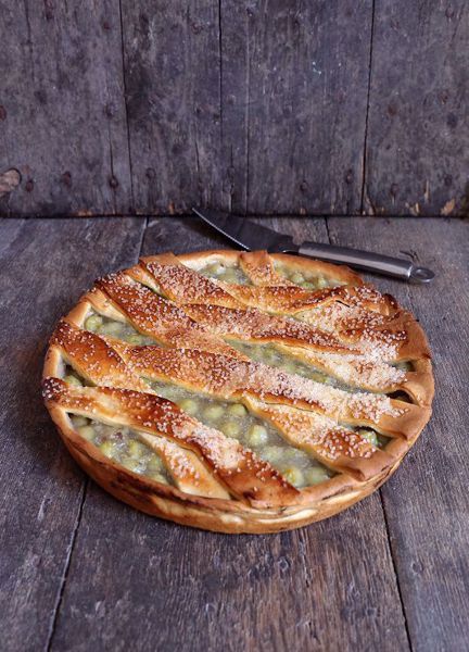 Afbeelding van Kruisbessenvlaai (30 cm)