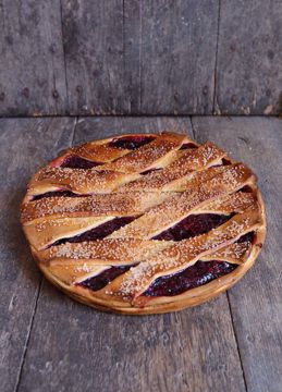 Toon details van Pruimenvlaai (30 cm) Afbeeldingen van Pruimenvlaai (30 cm)