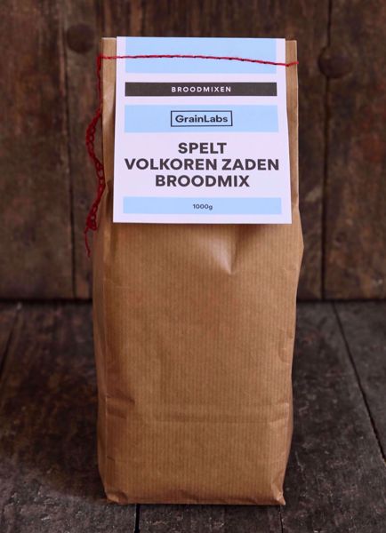 Afbeelding van Spelt  Volkoren Zadenbroodmix (1 kg)