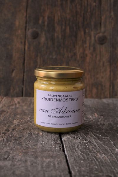 Afbeelding van Provencaalse kruidenmosterd van Adriaan de Smaakmaker