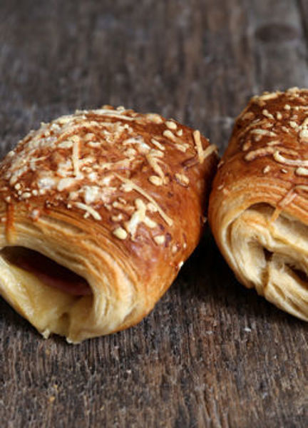 Afbeelding van Ham Kaas croissants (per stuk)