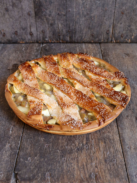 Afbeelding van Appel Rabarbervlaai (30 cm)